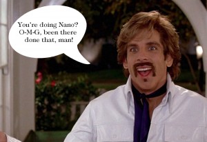 White Goodman's done NaNoWriMo